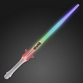 5 Day Imprintable Light Up Color Changing Star Saber Wand